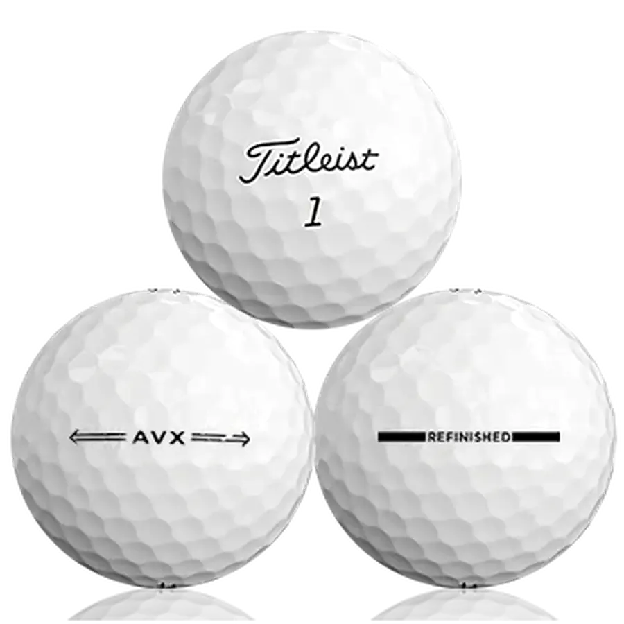 36 Titleist AVX Golf Balls - Factory Refinished