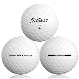 36 Titleist AVX Golf Balls - Factory Refinished