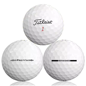 36 Titleist Pro V1X Golf Balls - Factory Refinished