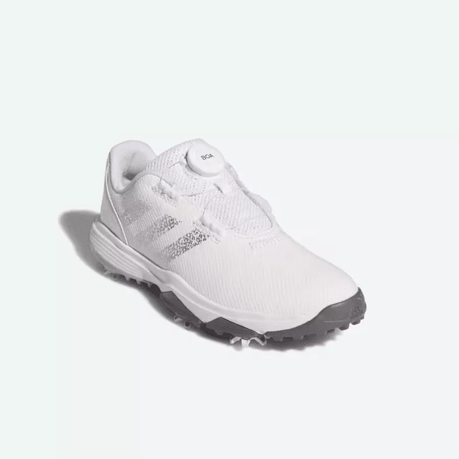 Adidas Junior's Codechaos 22 BOA Golf Shoes - White