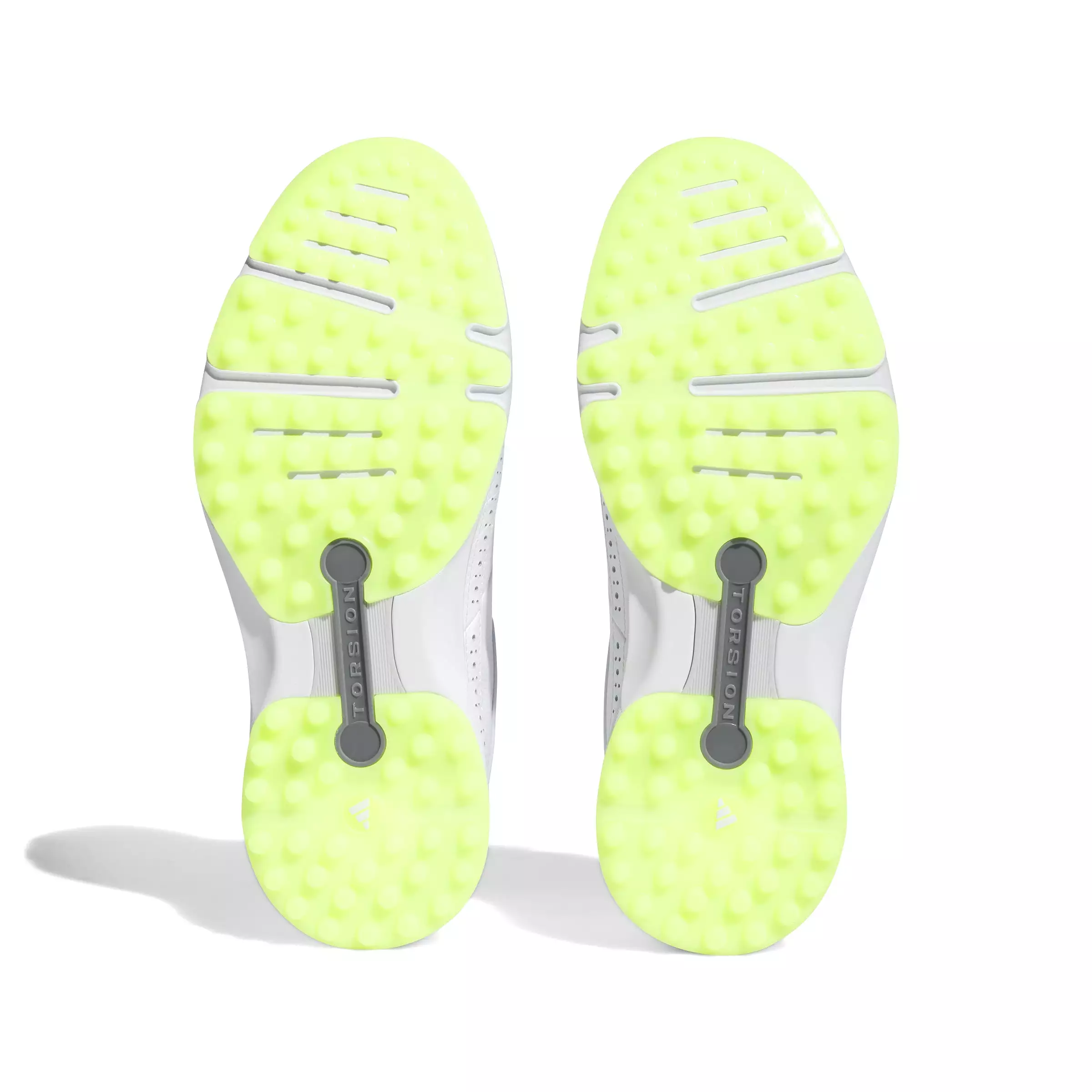 adidas MC80 Spikeless Golf Shoes - White/Lucid Lemon