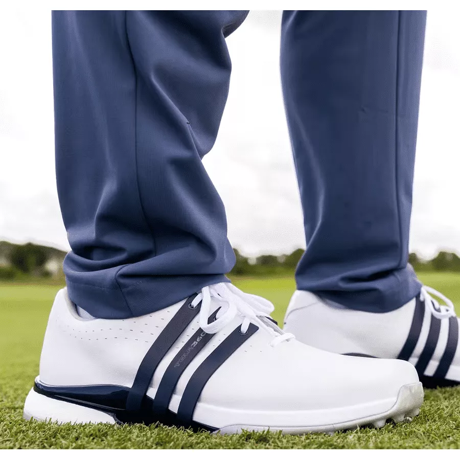 Adidas Tour360 24 Golf Shoes - White/Navy