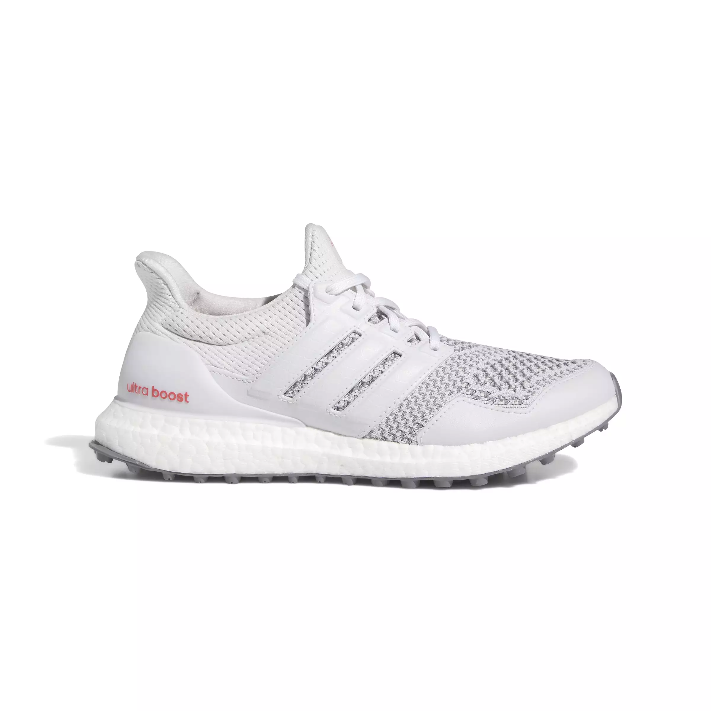 adidas Ultraboost Golf Shoes - Dash Grey/Preloved Scarlet SS24