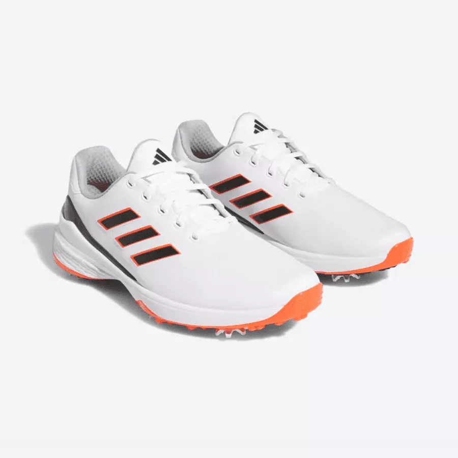 Adidas ZG23 Golf Shoes - White/Orange