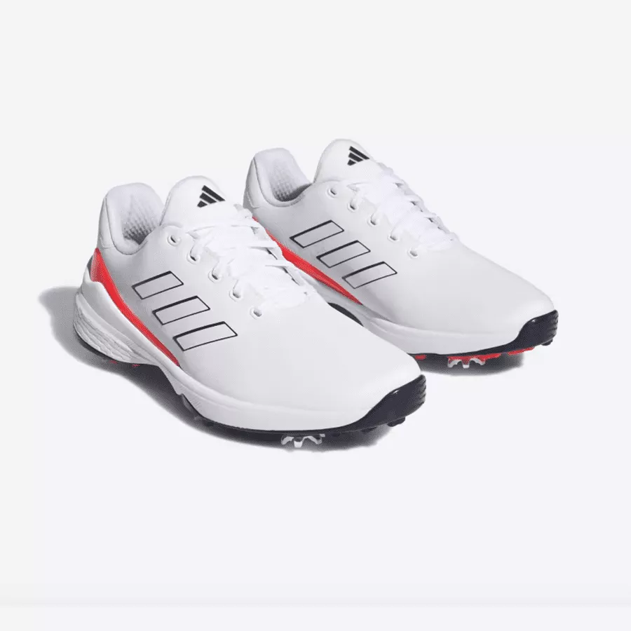 Adidas ZG23 Golf Shoes - White/Red