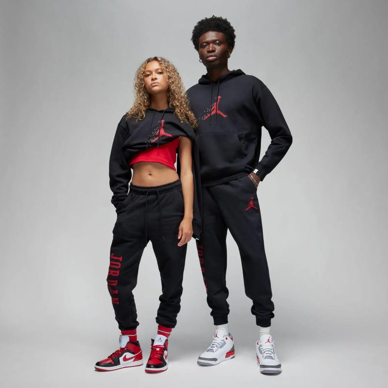 Air Jordan Essentials Holiday Fleece Pants ''Black''