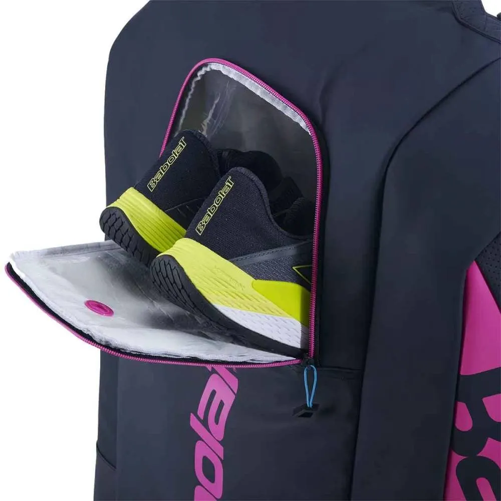 Babolat Pure Aero Rafa 2023 12R Tennis Kit Bag (Yellow/Pink/Blue)