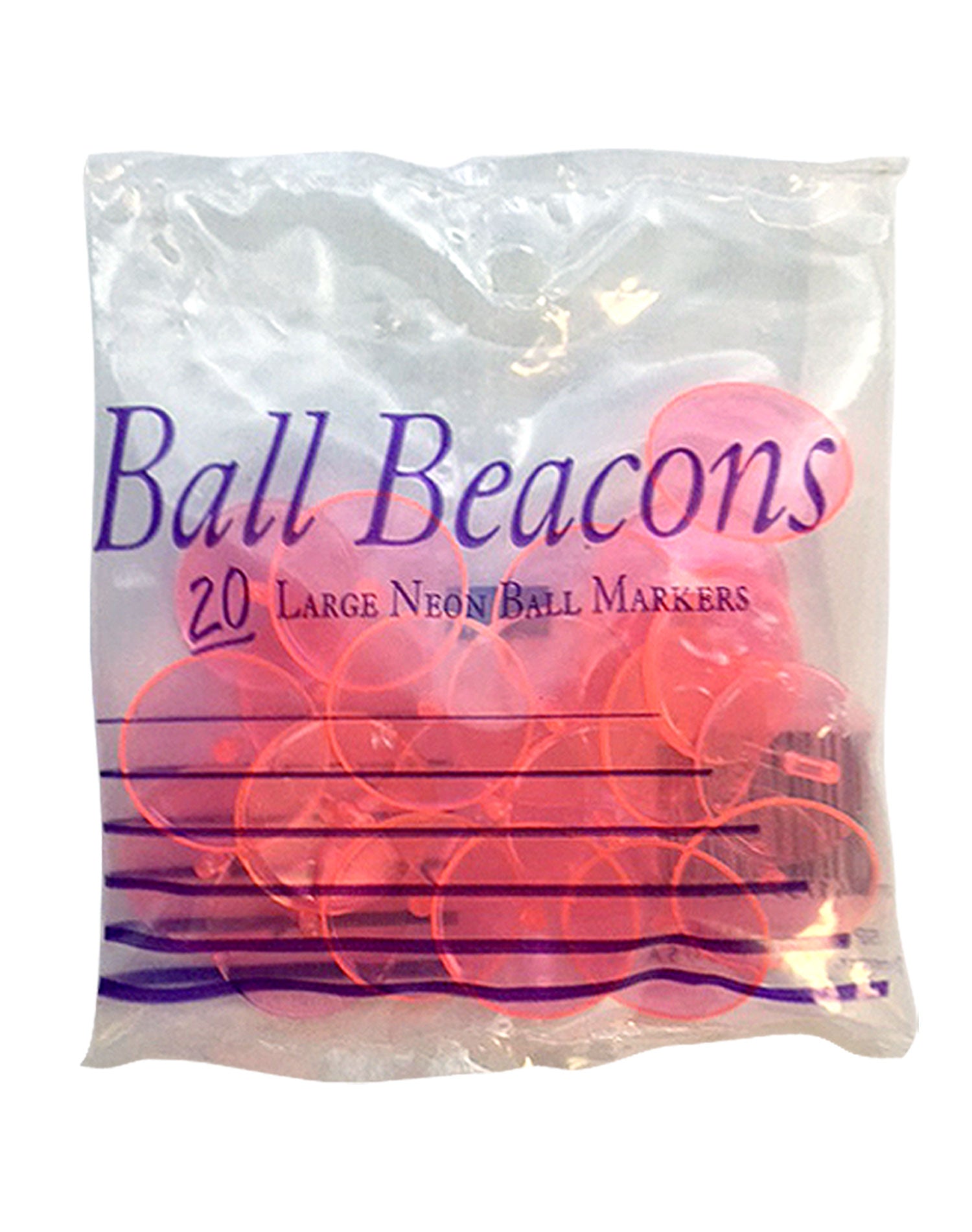 Beacons Large Neon Golf Ball Markers