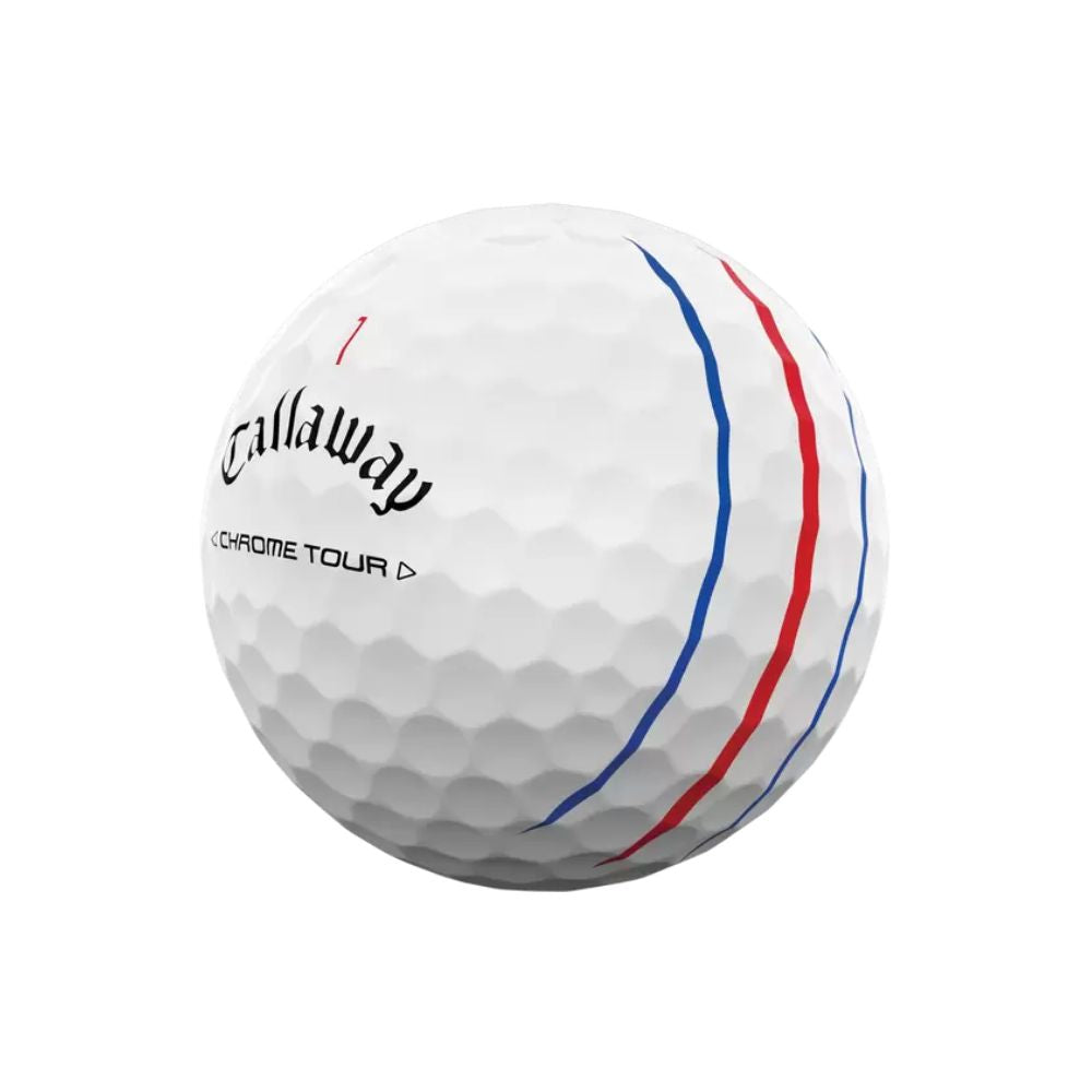 Callaway Chrome Tour 24 Triple Track White Golf Balls - 4 Dozen Pack