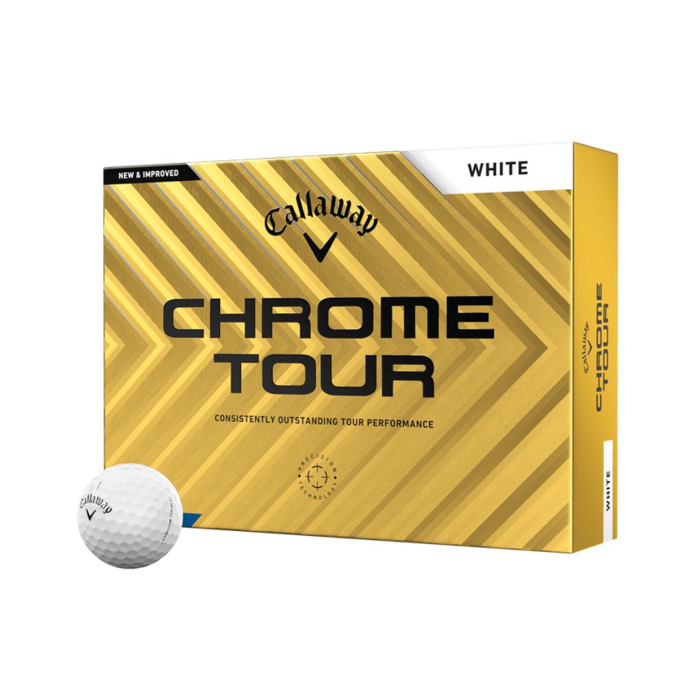 Callaway Chrome Tour 24 White - 1 Dozen