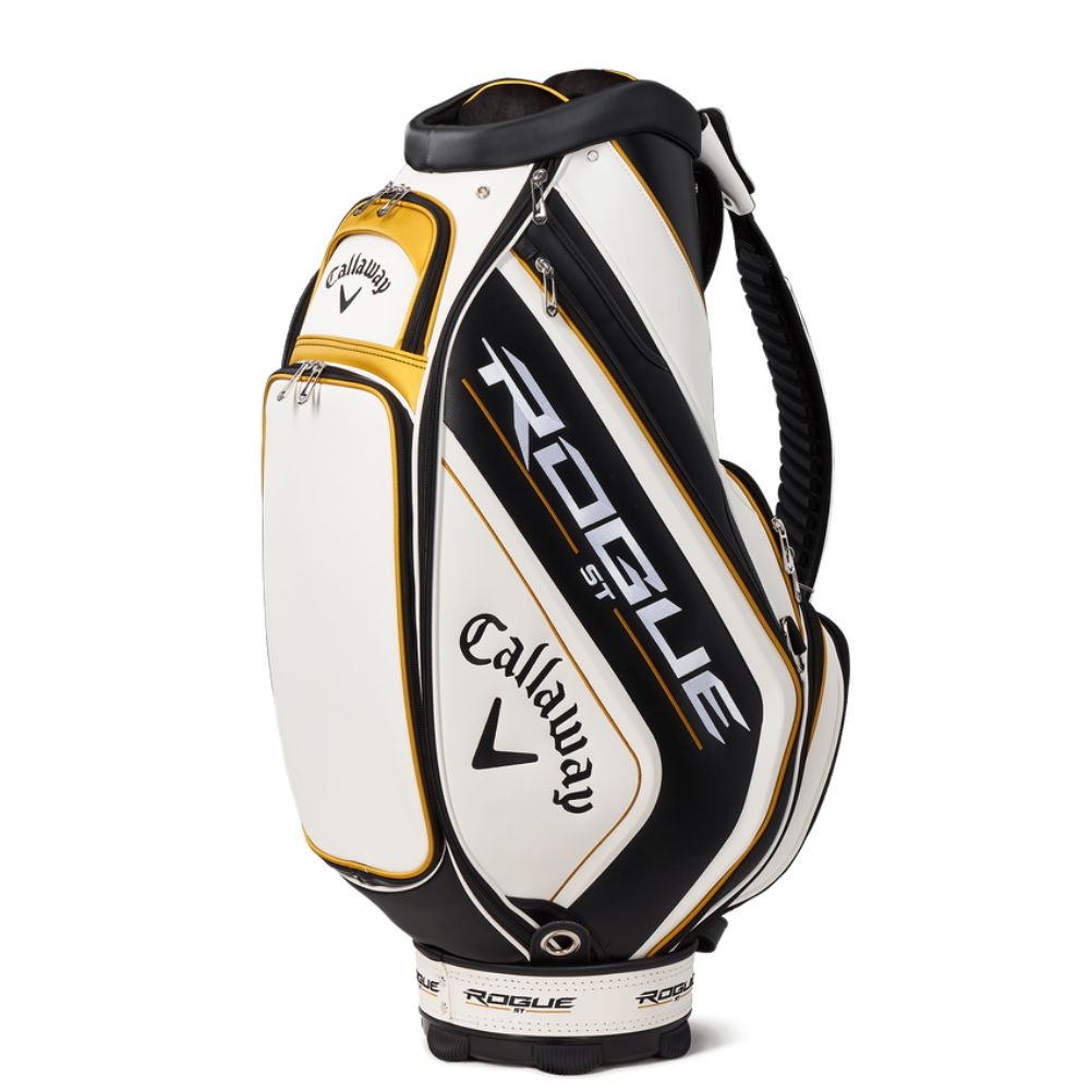 Callaway Rogue Staff Bag White/Black/Gold