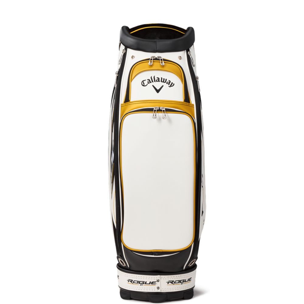 Callaway Rogue Staff Bag White/Black/Gold