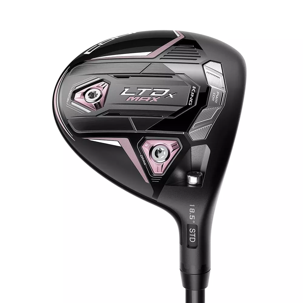 Cobra Golf LTDx MAX Ladies Fairway Woods - Gloss Black / Elderberry