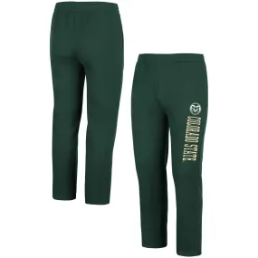 Colosseum Colorado State Rams Green Fleece Pants