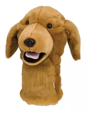 Daphne's Golden Retriever Golf Driver Headcover