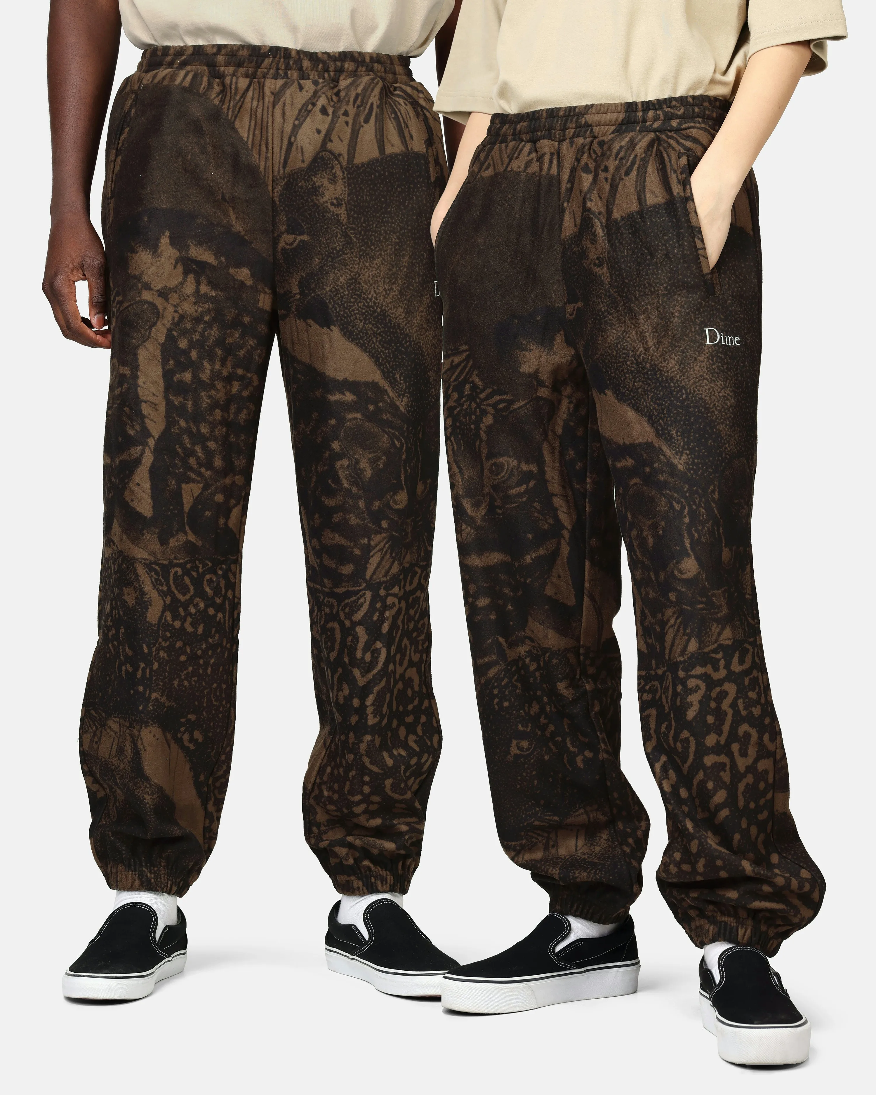 Dime Fleece Pants - Safari Brown | Unisex | Junkyard