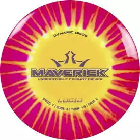 Dynamic Discs fuzion Lucid Maverick Dyed  Disc Golf