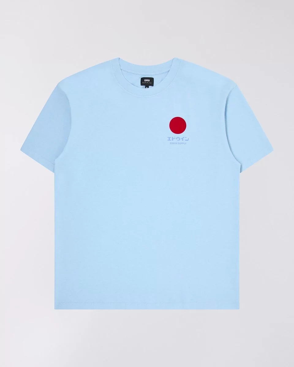 EDWIN JAPANESE SUN SUPPLY t-shirt - PLACID BLUE