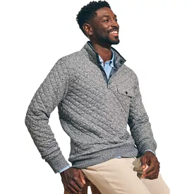 Faherty Men's Epic Quilted Fleece Pullover