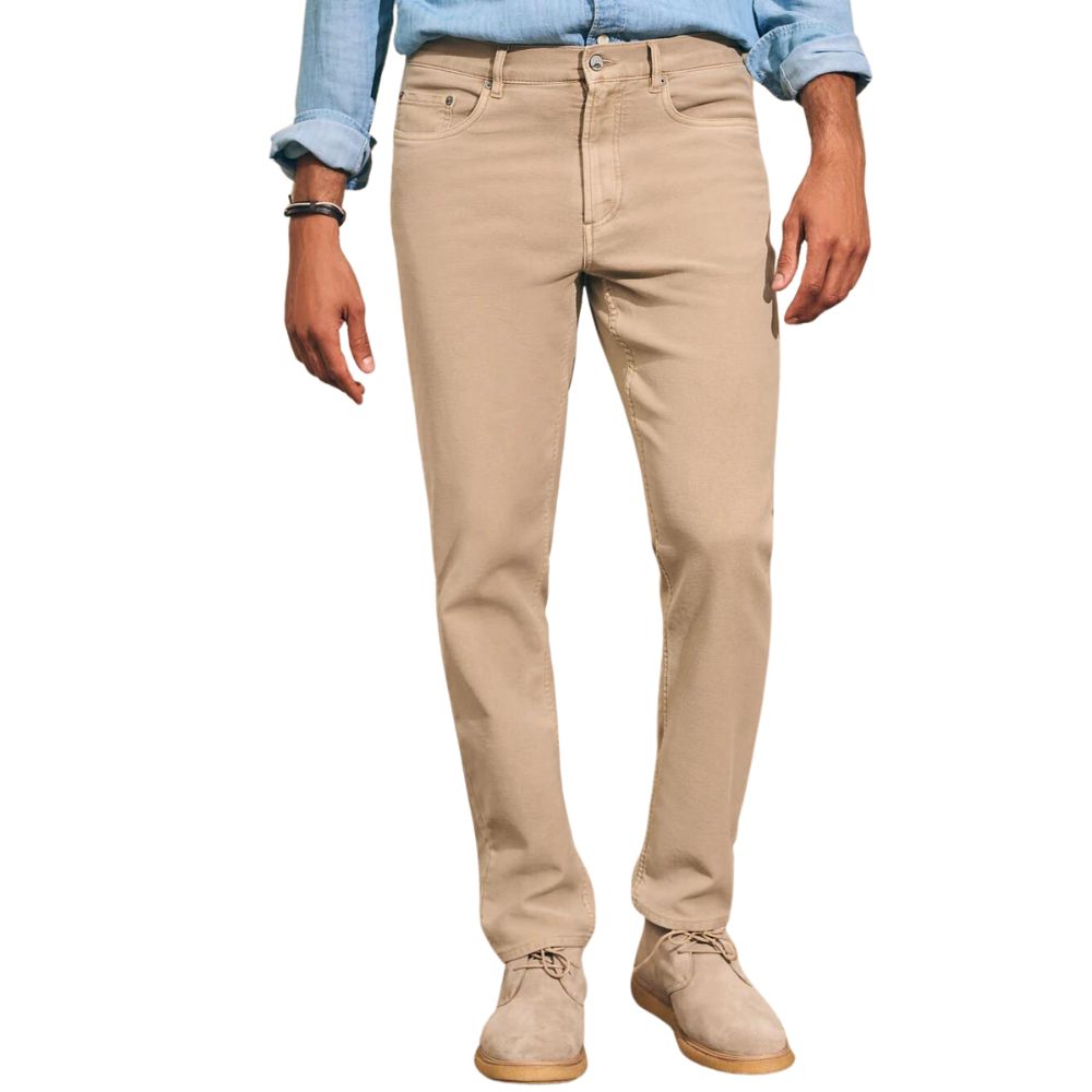 Faherty Stretch Terry 5-Pocket Pants 32 Inseam