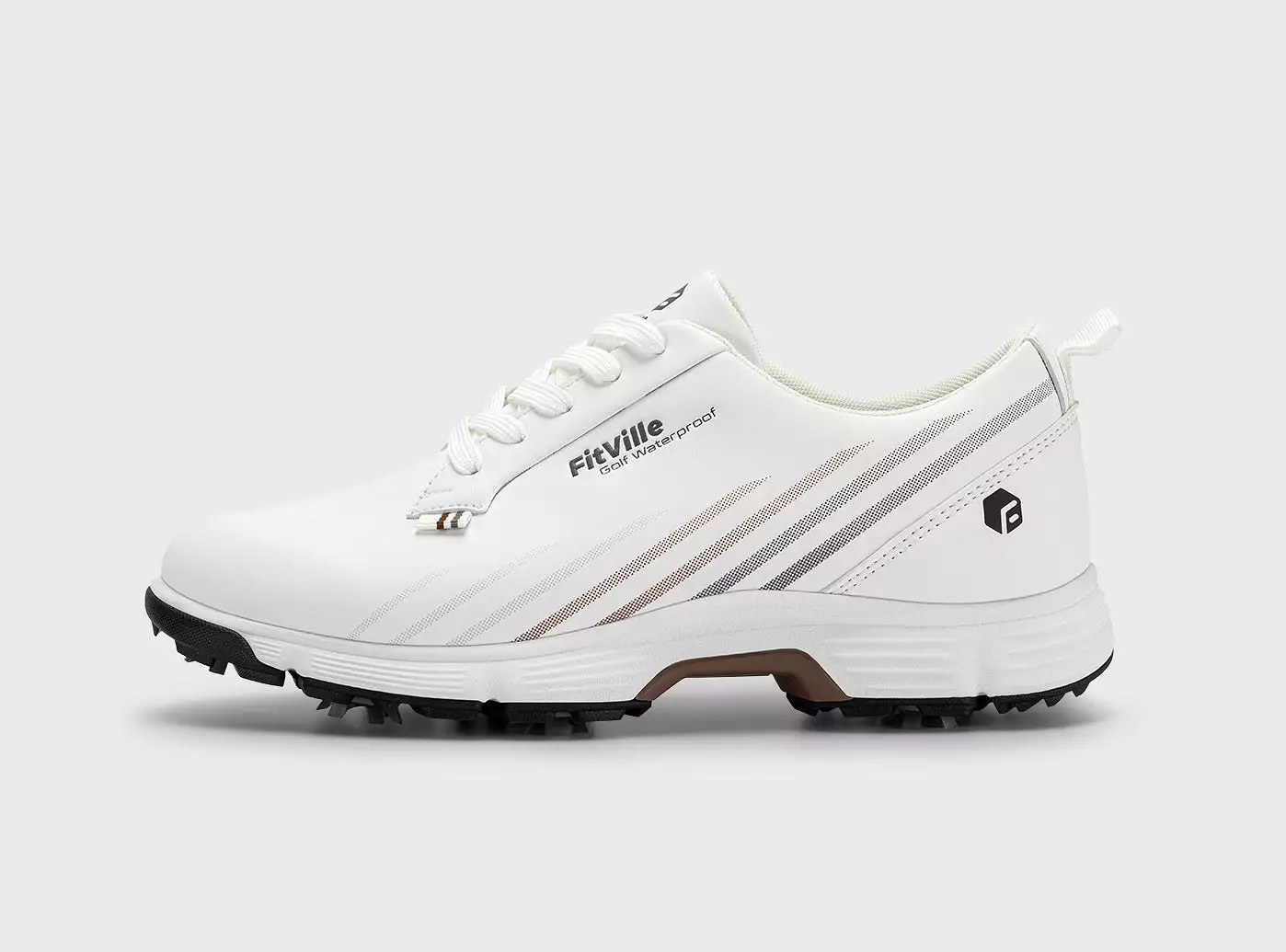 FitVille Men's GreenTread Golf Shoes V2