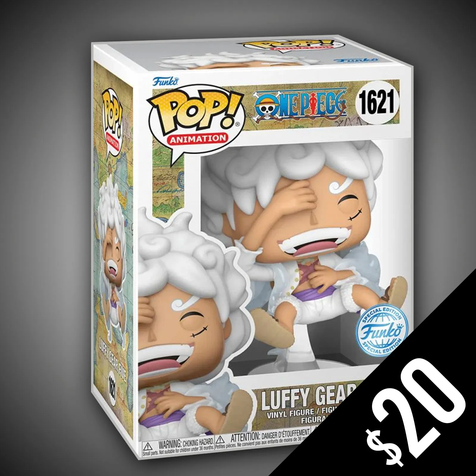 Funko Pop! One Piece: Luffy Gear 5 (Laughing) #1621 (SE)