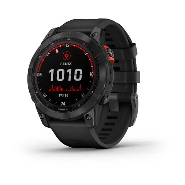 Garmin fenix 7 GPS Watch Solar Edition Slate Gray w/Black Band