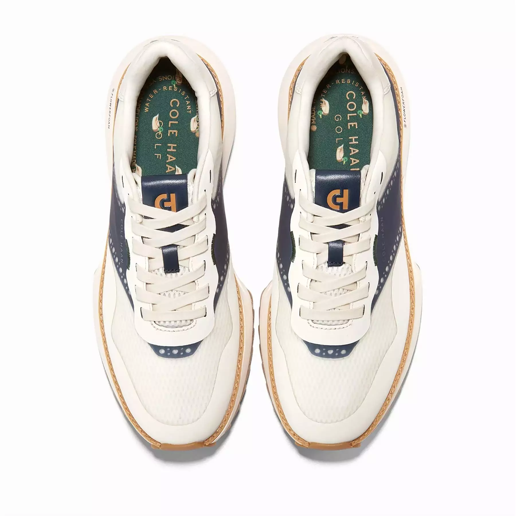 GRANDPRO Ashland Golf Shoes Ivory/Navy - SS24