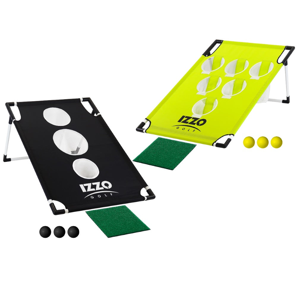 IZZO Golf Pong-Hole Set Chipping Golf Game