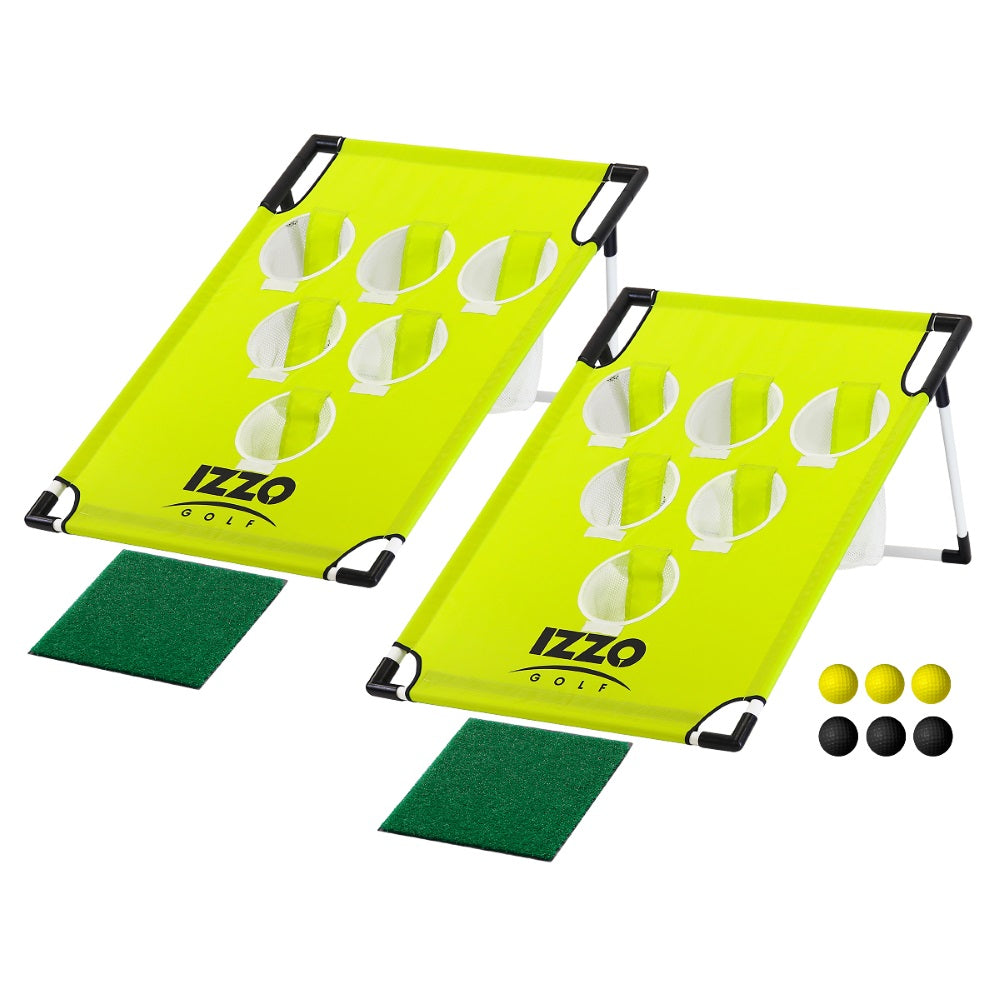 IZZO Golf Pong-Hole Set Chipping Golf Game