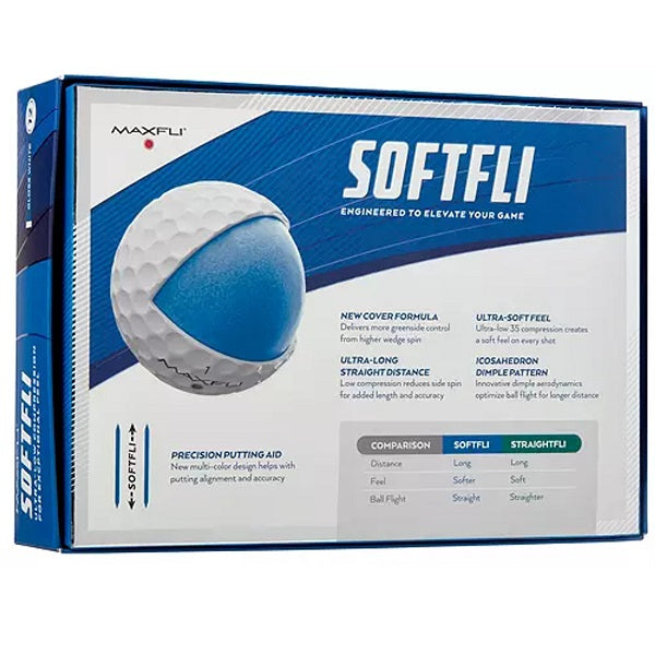 Maxfli SoftFli Matte Finish Golf Balls