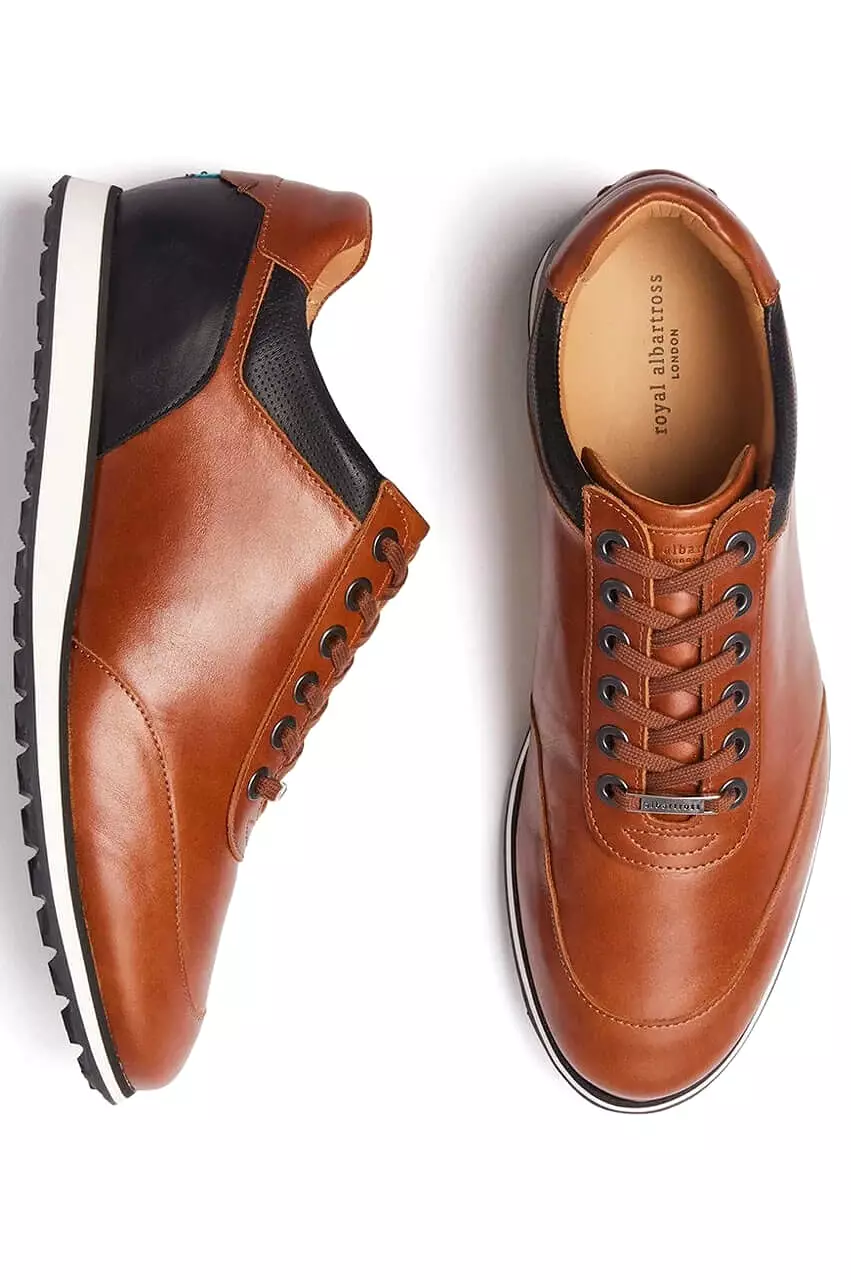 Men's Royal Albartross Golf Shoes | The Richmond Mocha