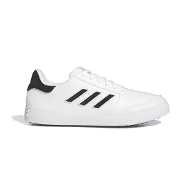 NEW adidas Retrocross 24 Spikeless Golf Shoes - White/Court Black/Gum4