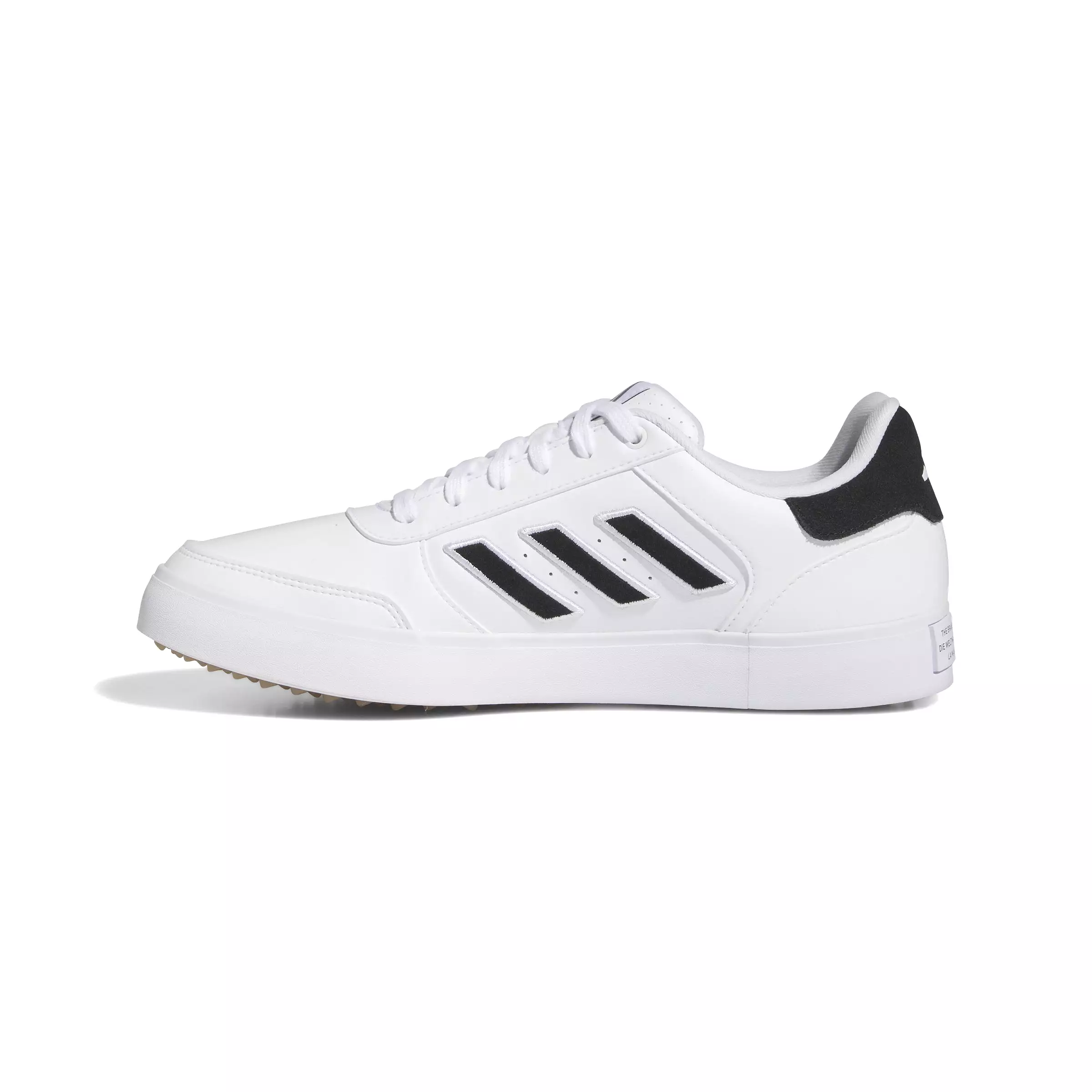 NEW adidas Retrocross 24 Spikeless Golf Shoes - White/Court Black/Gum4