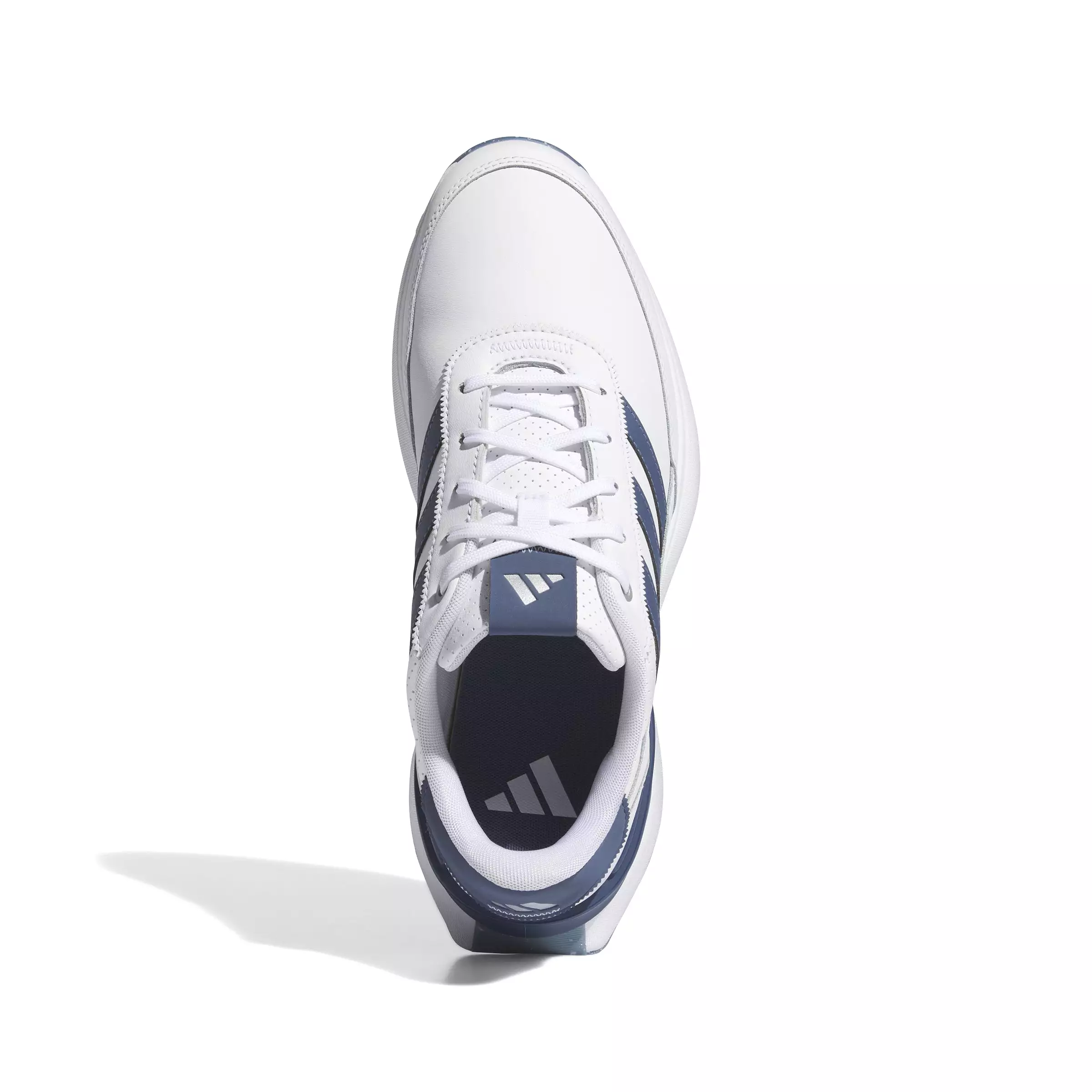 NEW adidas S2G Spikeless Leather 24 Golf Shoes - White/Collegiate Navy