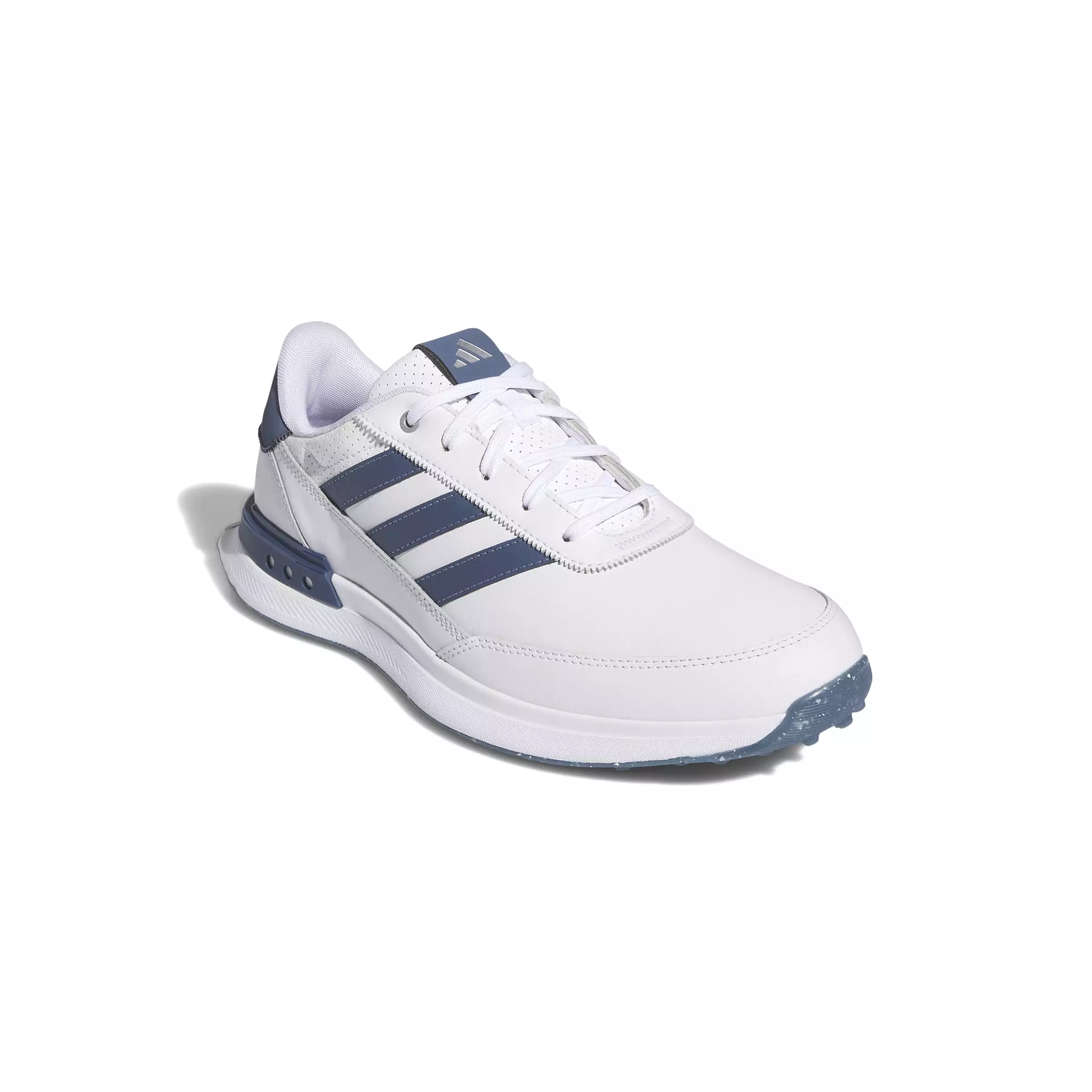 NEW adidas S2G Spikeless Leather 24 Golf Shoes - White/Collegiate Navy