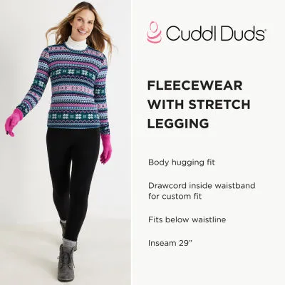 new!Cuddl Duds Fleecewear Thermal Pants