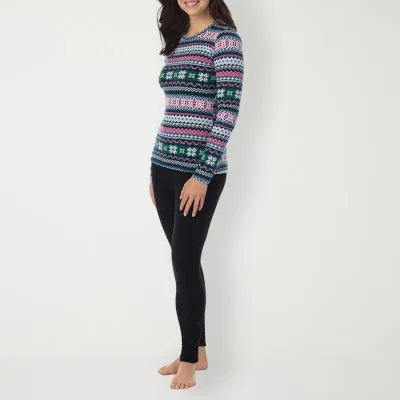 new!Cuddl Duds Fleecewear Thermal Shirt