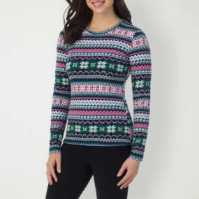 new!Cuddl Duds Fleecewear Thermal Shirt