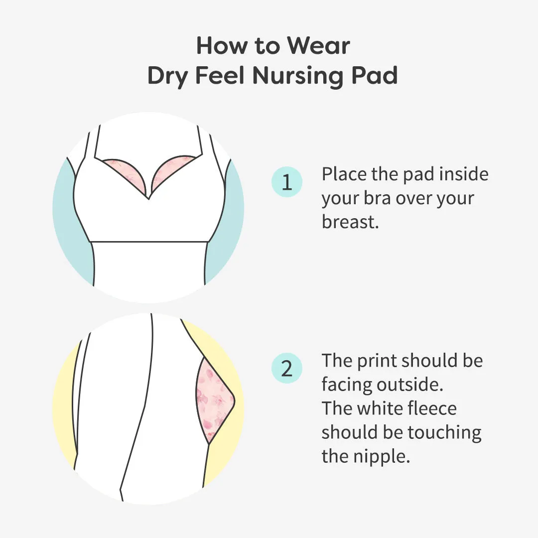 Pack of 3 Nursing Pads with Multipurpose Storage Bag