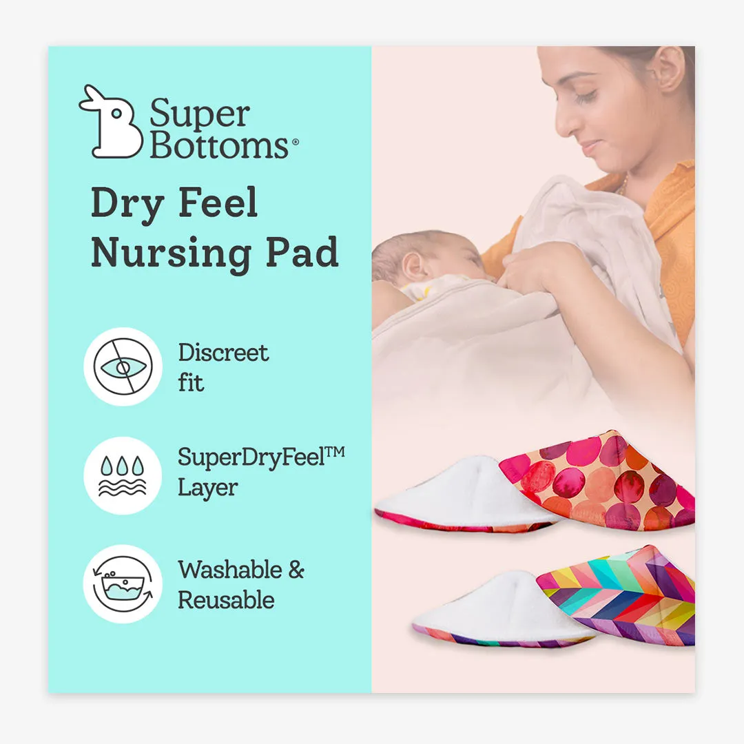 Pack of 3 Nursing Pads with Multipurpose Storage Bag