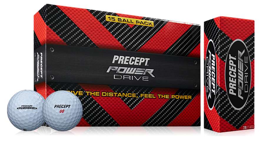 Precept Power Drive Distance Golf Balls