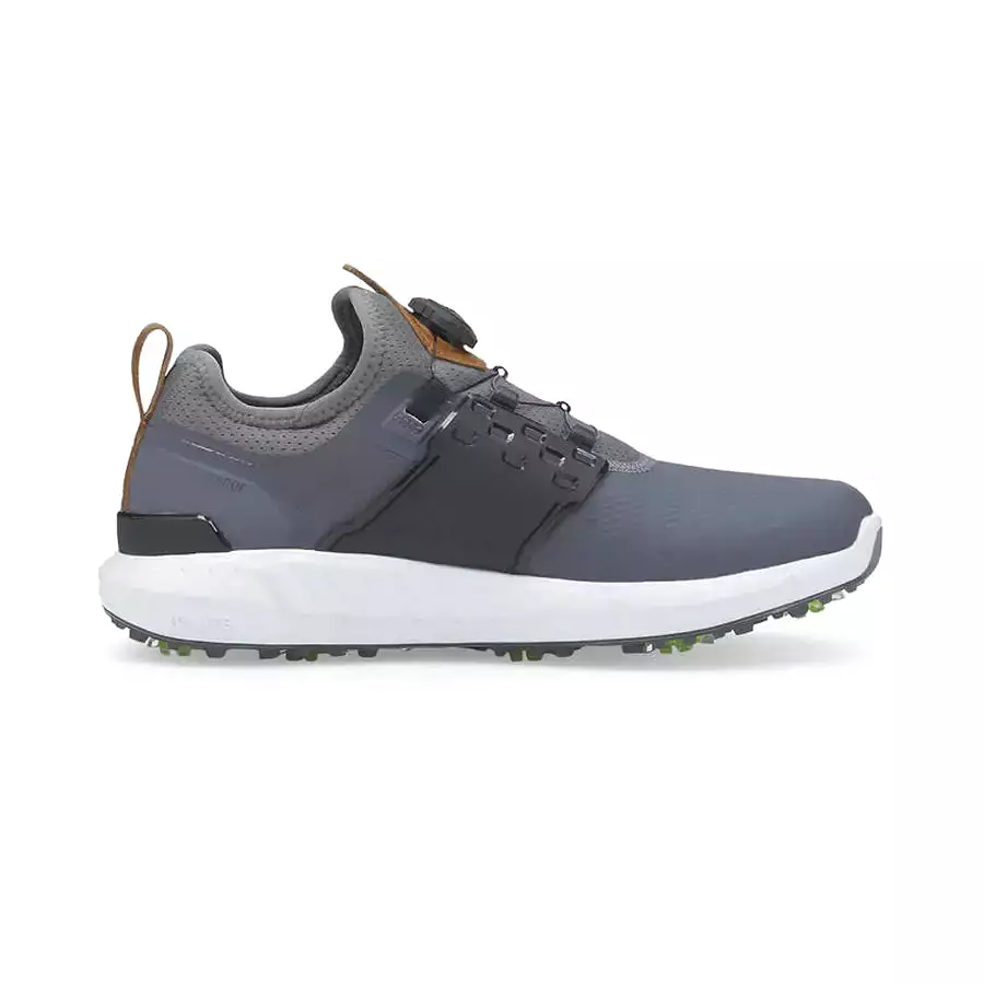 Puma Ignite Articulate Disc Spiked Golf Shoes - Grey