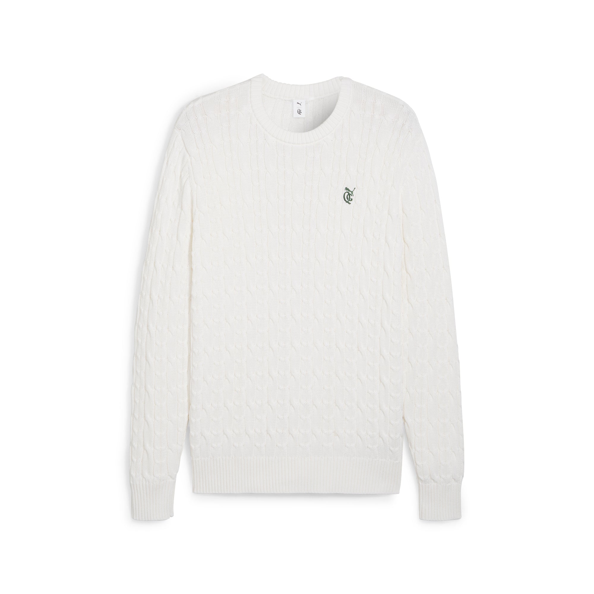 Puma x Quiet Golf Cable Knit Golf Sweater