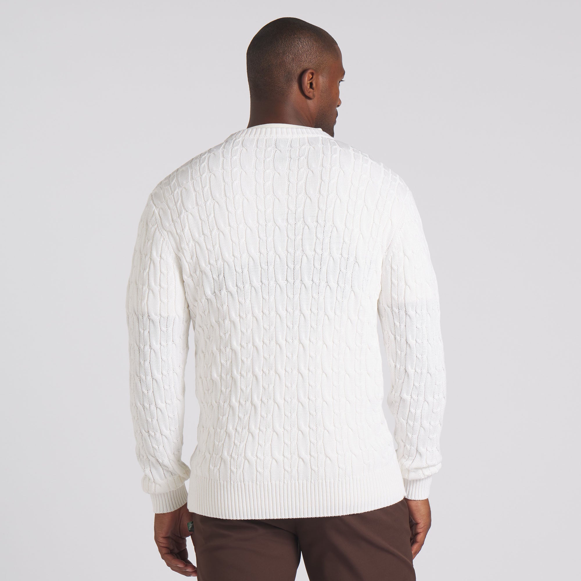 Puma x Quiet Golf Cable Knit Golf Sweater