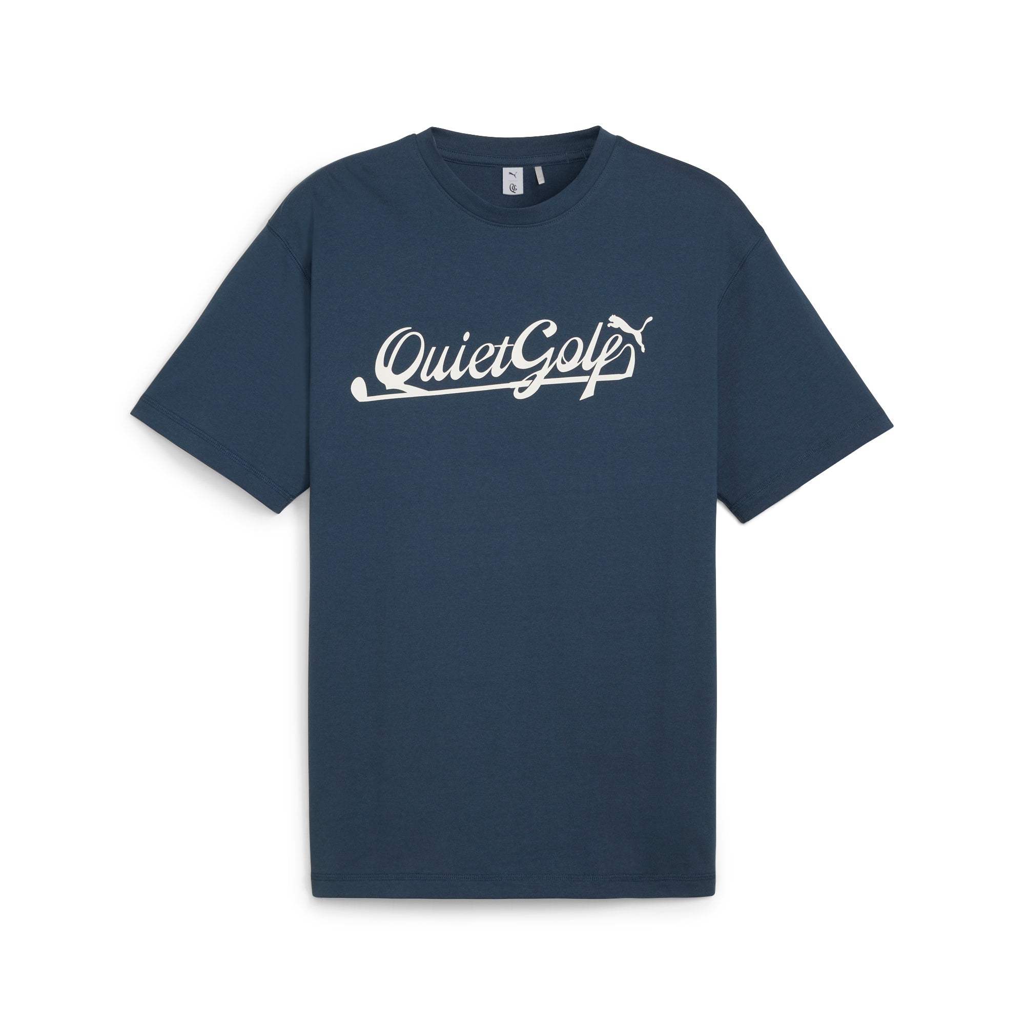 Puma x Quiet Golf Script Graphic Golf T-Shirt