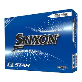 Srixon Q Star 6 Pure White Golf Balls 1 Dozen