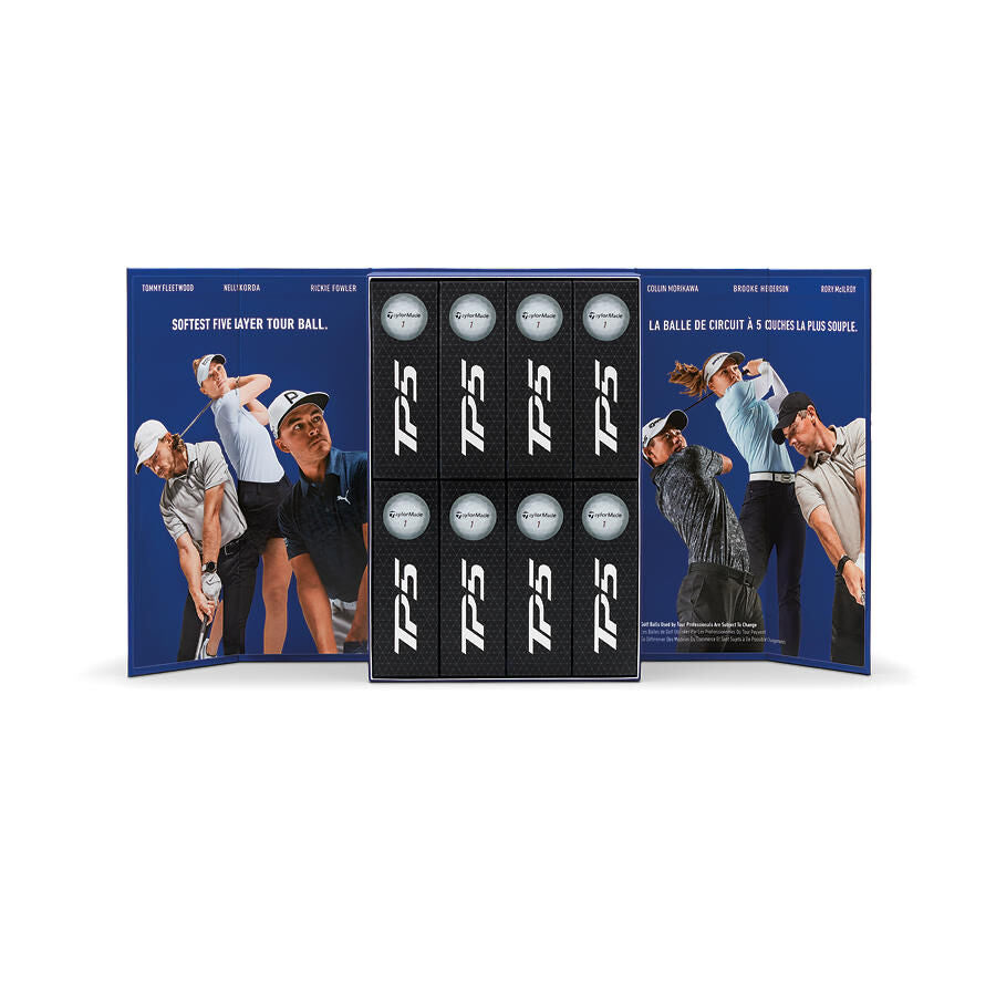 TaylorMade 2024 TP5 3+1 Promo Athlete Box (4 Dozen Golf Balls)