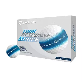 Taylormade Tour Response Blue Stripe Golf Balls (1 Dozen)