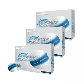 Taylormade Tour Response Blue Stripe Golf Balls (3 Dozen)